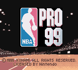 NBA Pro 99 (Europe) (SGB Enhanced) (GB Compatible)